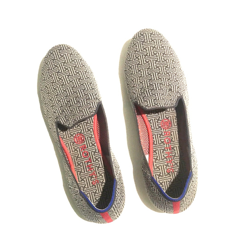 Rothy’s Charcoal Grid Loafer